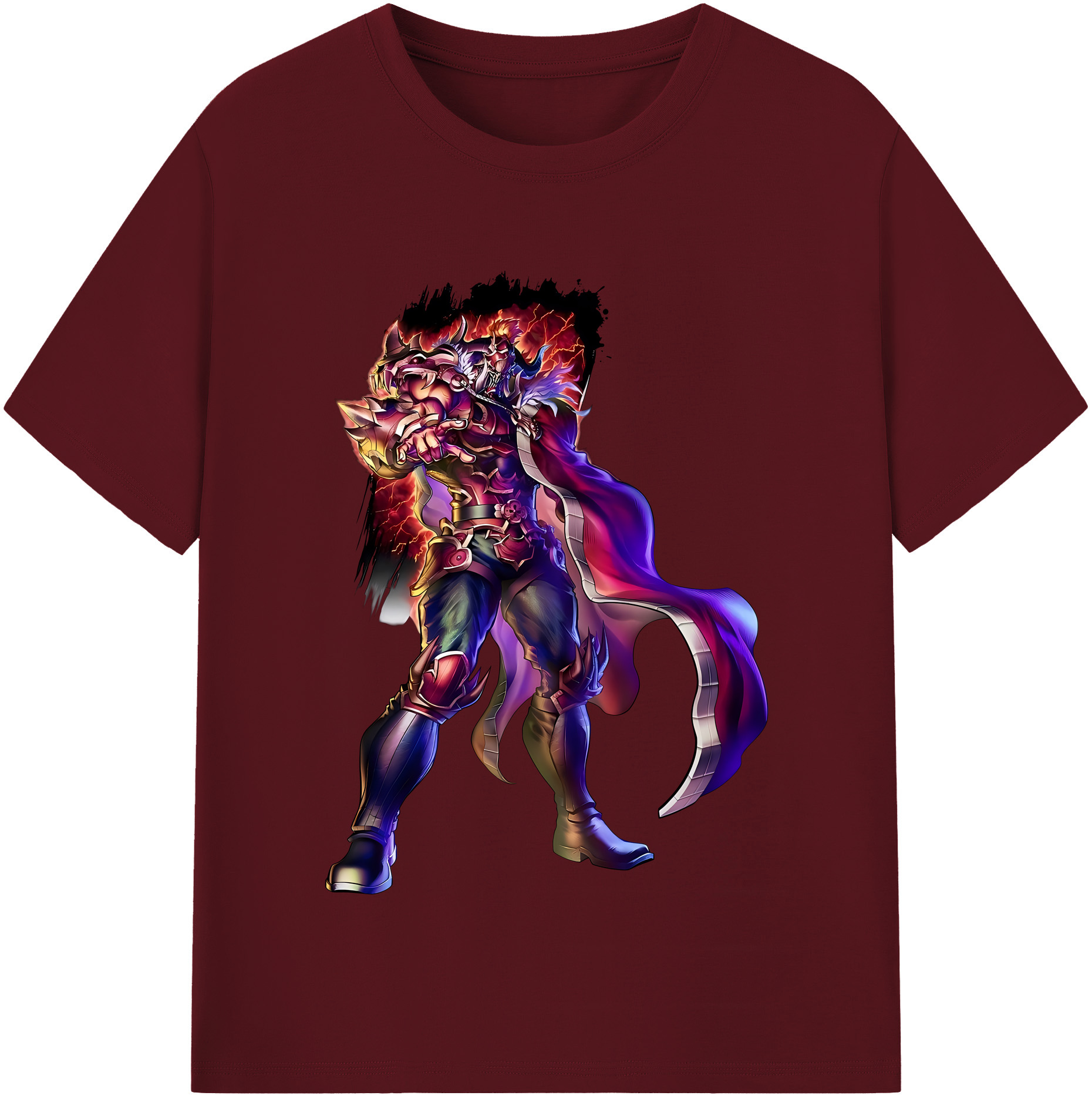 （画像用） 北斗の拳 Fist of the North Star 綿100％半袖Tシャツ（フロントプリント）